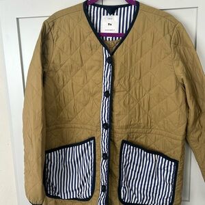 Tan Quilted Women's Jacket